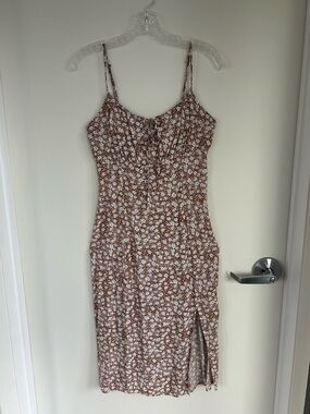 Floral midi dress